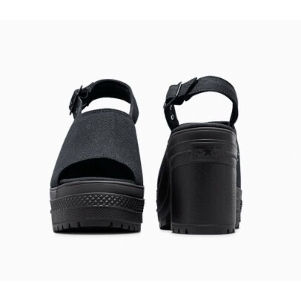 Converse Chuck 70 De Luxe Sandal Heel Black - A12567C Size 7.5 - Picture 7 of 9